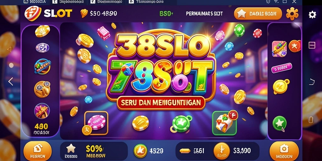 Tampilan menarik dari gameplay 738SLOT yang penuh warna.