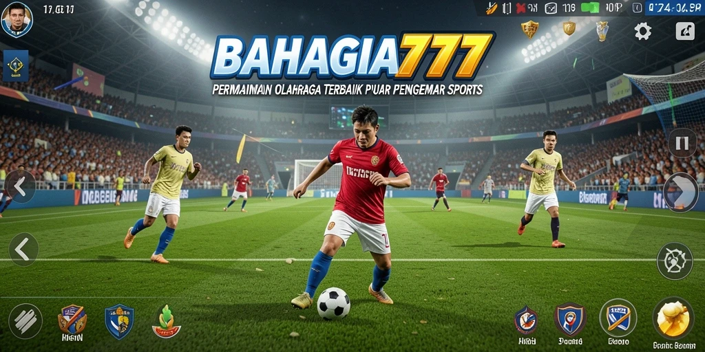 Gameplay seru BAHAGIA777 dengan berbagai cabang olahraga.