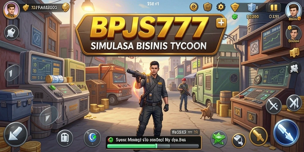 Tampilan gameplay BPJS777 yang penuh tantangan dan strategi bisnis.