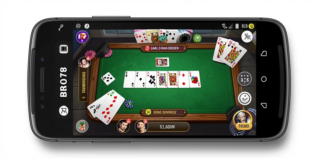 Tampilan gameplay BRO178 yang menampilkan keseruan permainan Domino.