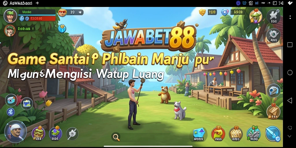 Tampilan gameplay seru dan interaktif dari JAWABET88.