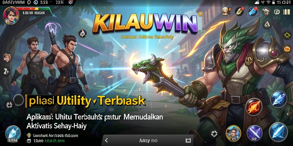Screenshot utama KILAUWIN menunjukkan antarmuka yang ramah pengguna dan fungsional.