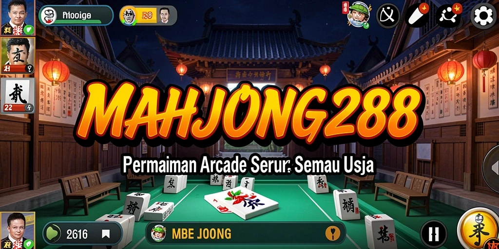 Tampilan menarik dari gameplay MAHJONG288 yang mengasyikkan.