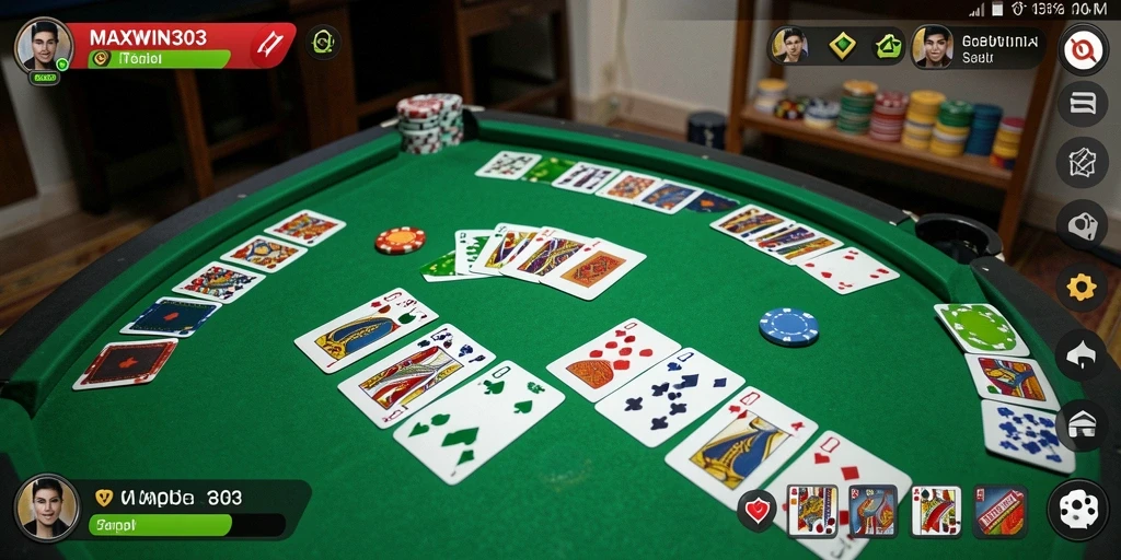 Gameplay seru dalam MAXWIN303 dengan teman-teman.