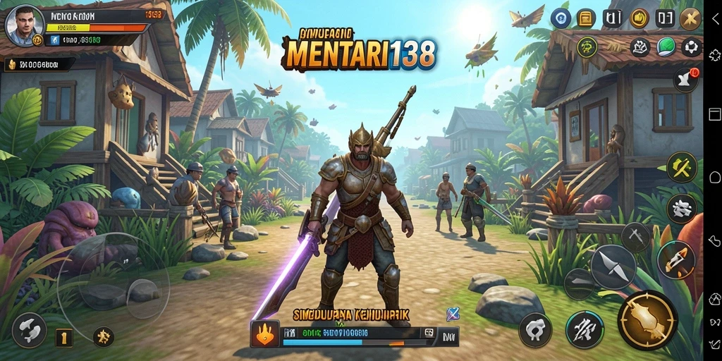 Tampilan gameplay menarik dalam MENTARI138 dengan berbagai pilihan karakter.