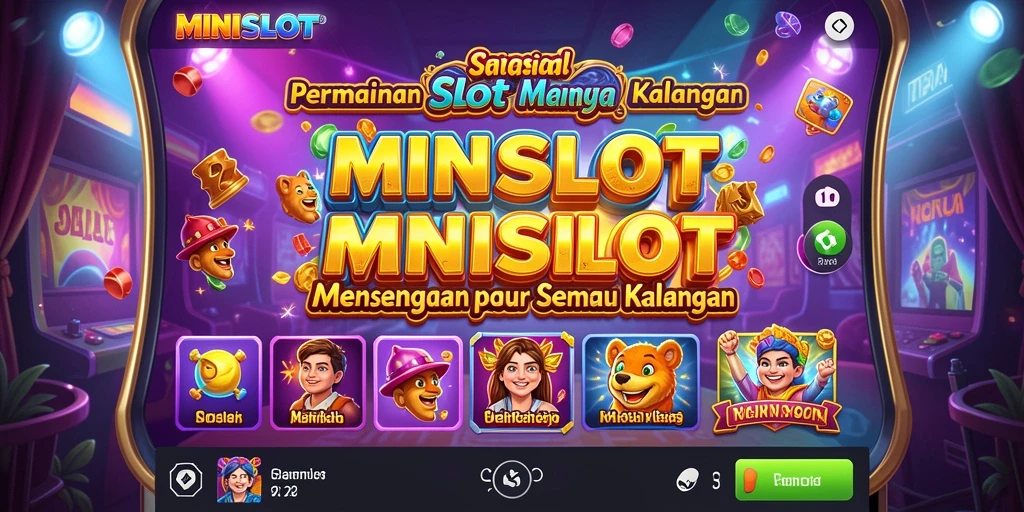 Tampilan gameplay memukau dalam MINISLOT yang seru dan menghibur.