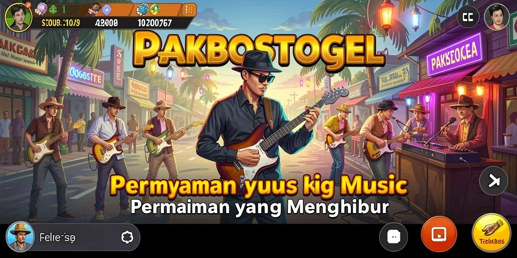 Tampilan gameplay PAKBOSTOGEL yang menarik dan interaktif.
