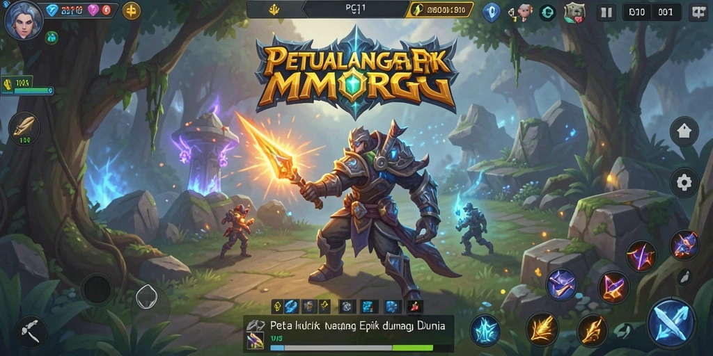 Tampilan gameplay PG11 yang menakjubkan dan penuh aksi.