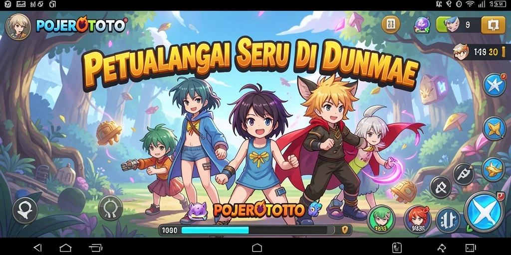 Gameplay seru dan grafis menawan di POJEROTOTO.