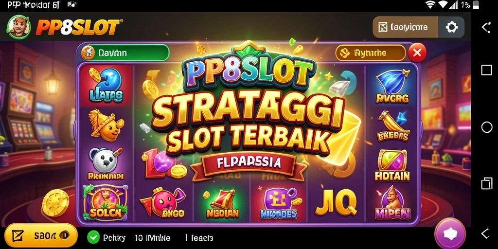 Tampilan gameplay PP8SLOT yang seru dan interaktif.