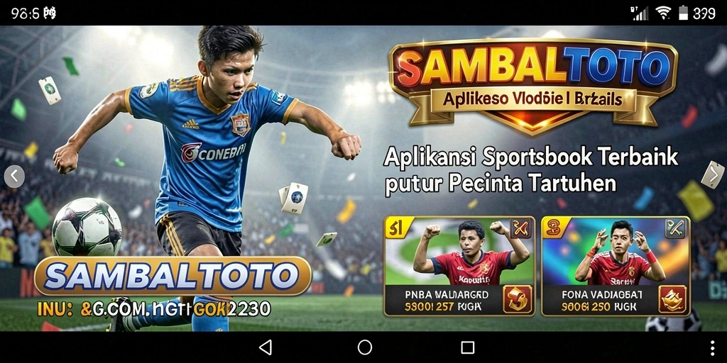 Tampilan menarik saat bermain SAMBALTOTO dengan berbagai opsi taruhan.