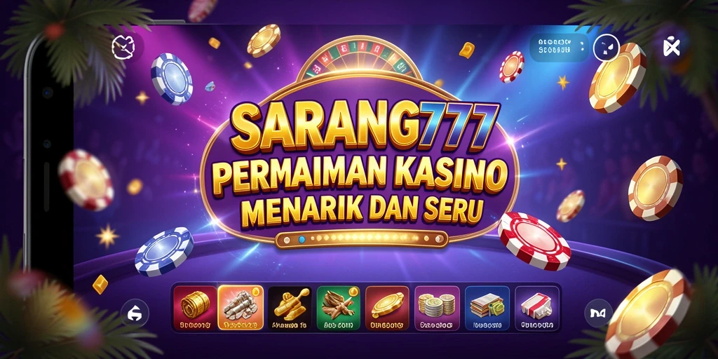 Tangkapan layar SARANG777 menampilkan gameplay kasino yang menegangkan dan menarik.