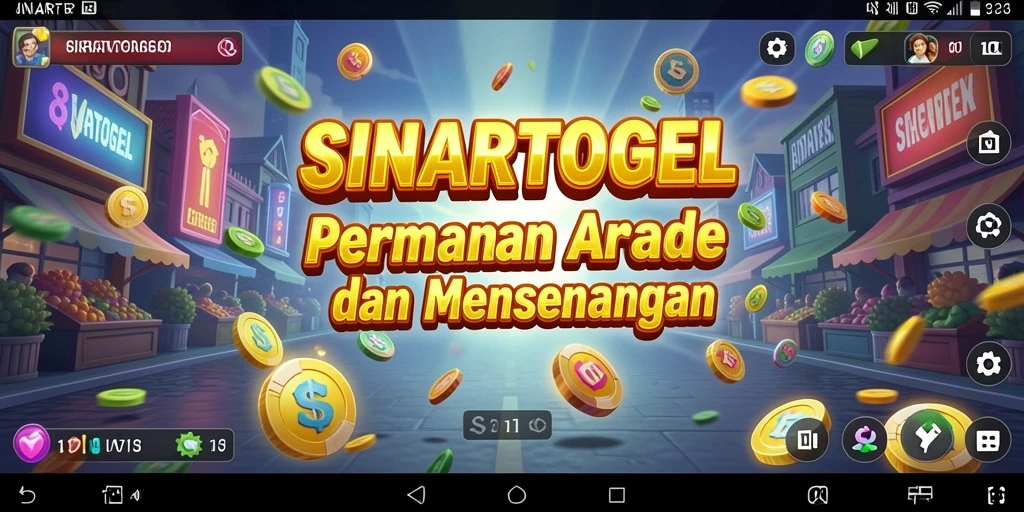 Tampilan gameplay menarik dari SINARTOGEL yang memukau.